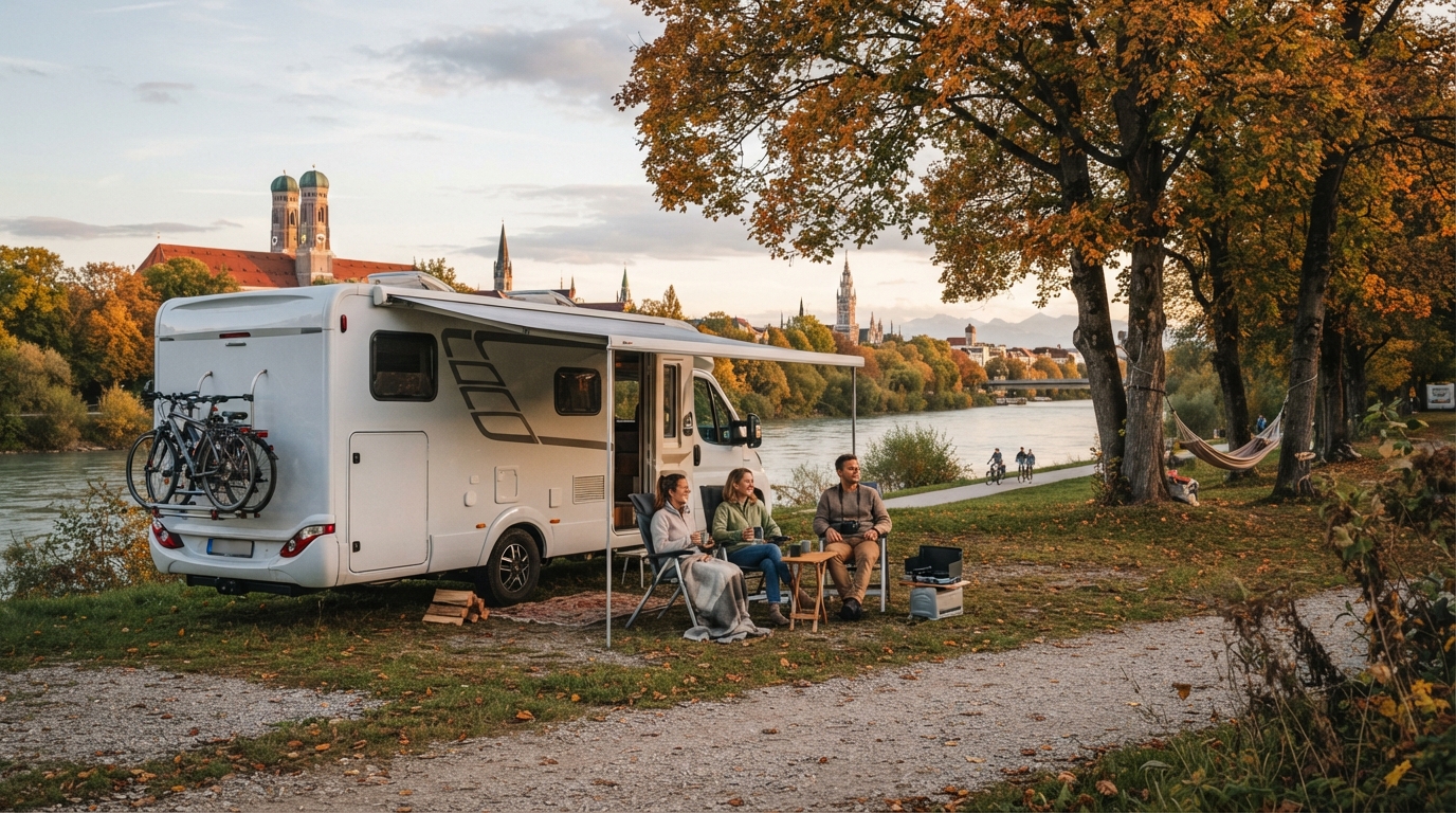 Munich Roundtrip - East - Germany, Austria, Czechia — Munich RV road trip landscape