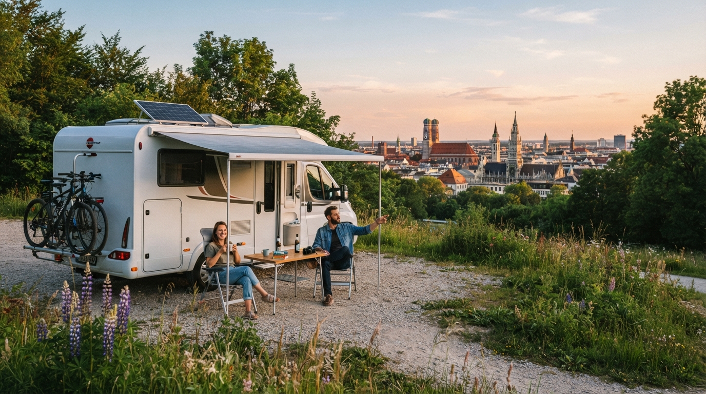 Munich Roundtrip - South - Austria, Italy, Slovenia — Munich scenic landscape