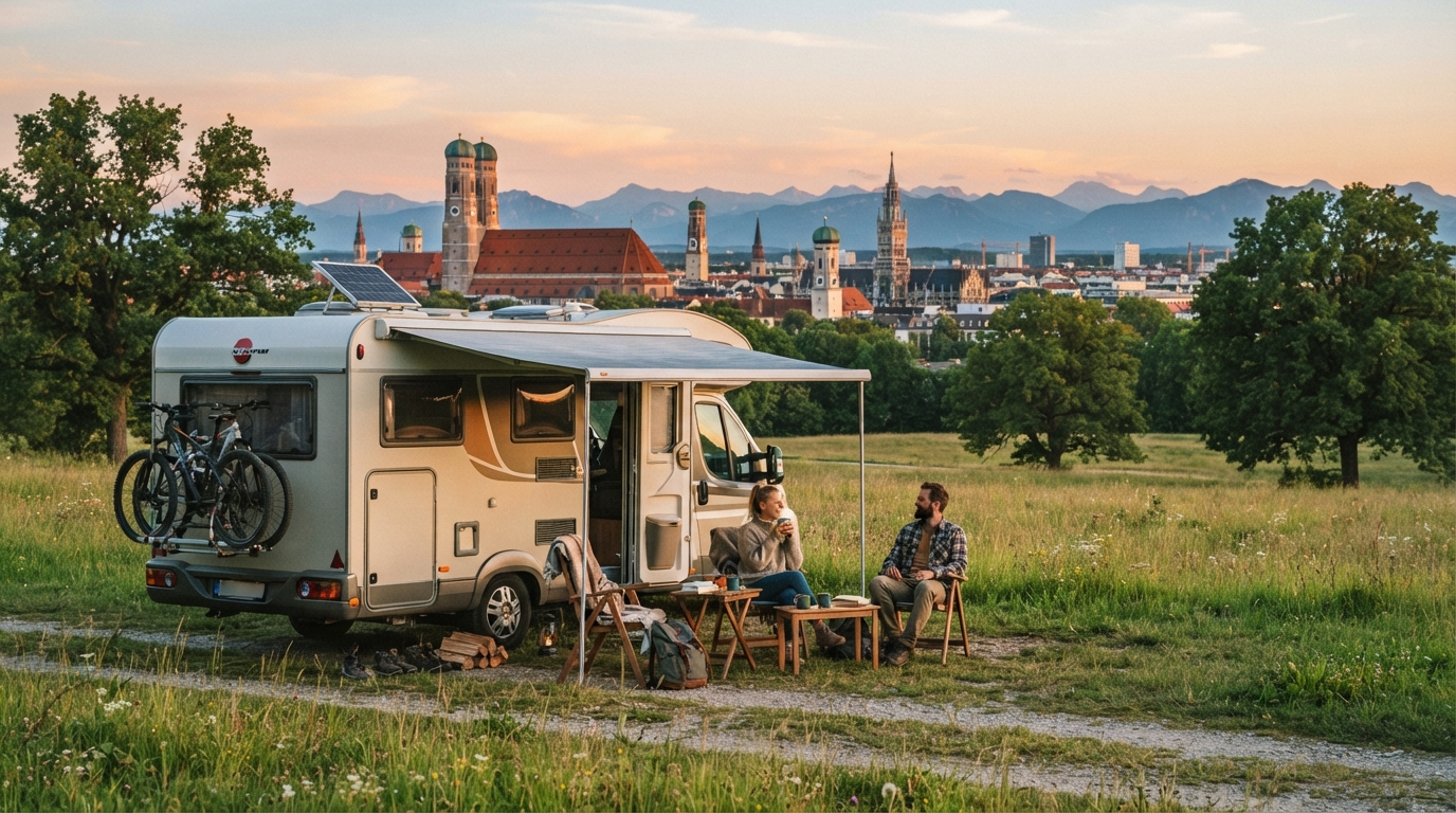Munich Roundtrip - South - Austria, Slovenia, Croatia — Munich scenic landscape