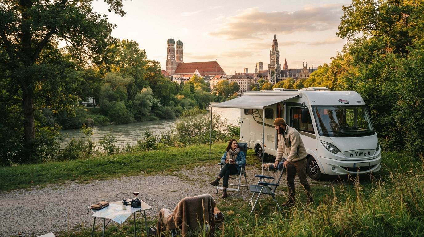 Munich Roundtrip - East - Germany, Austria, Czechia — Munich scenic landscape