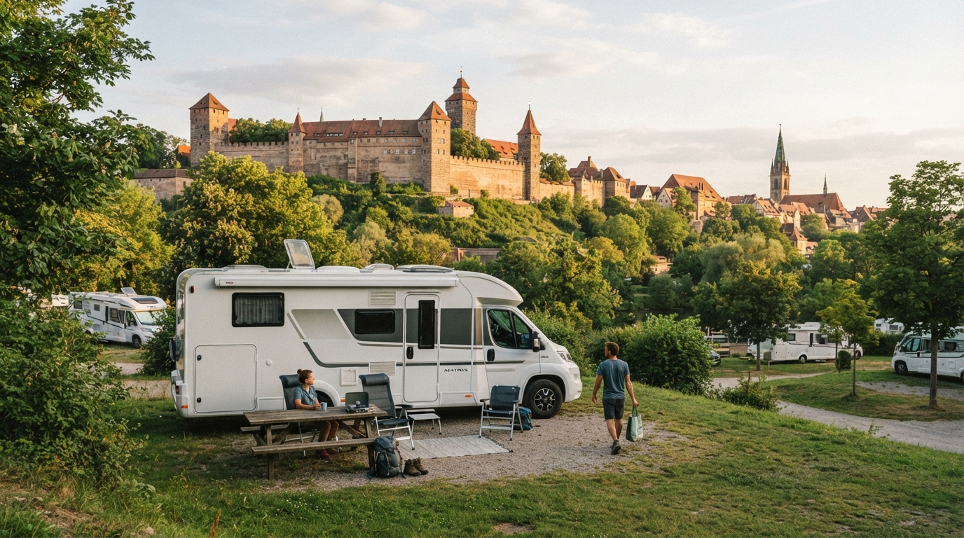 Nürnberg Roundtrip - Czechia & Saxsony — Nürnberg RV road trip landscape