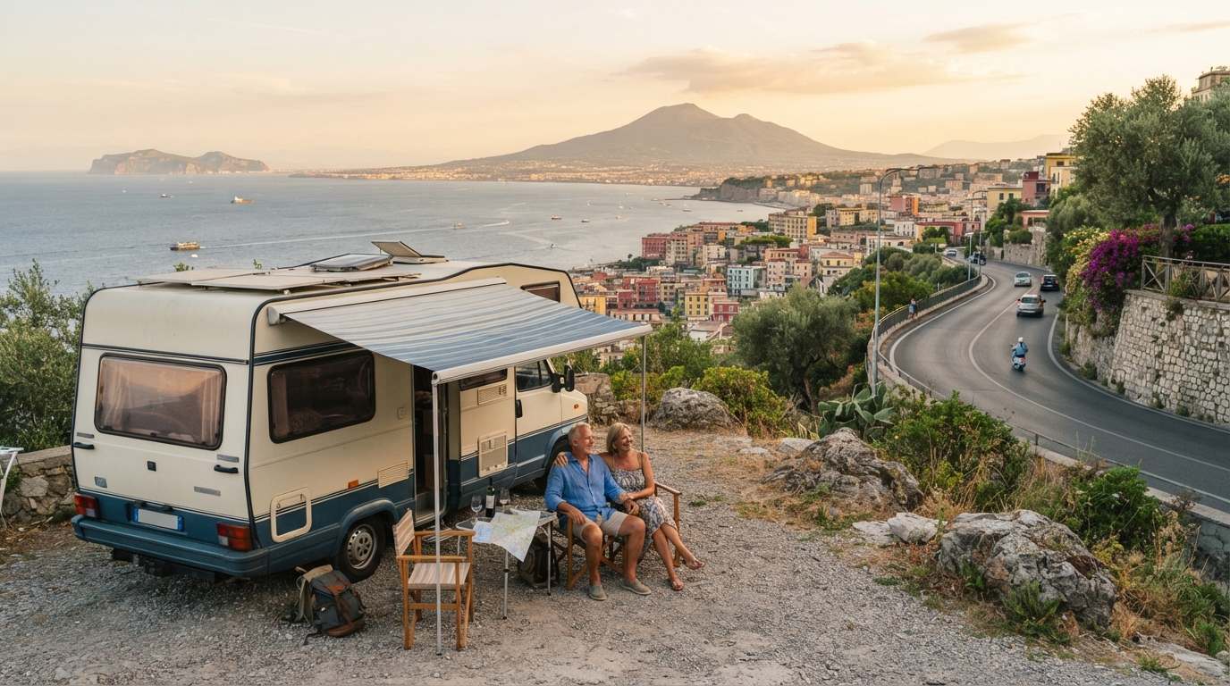 Naples Round trip - Mediterranean Vistas and Ancient Ruins — Naples scenic landscape
