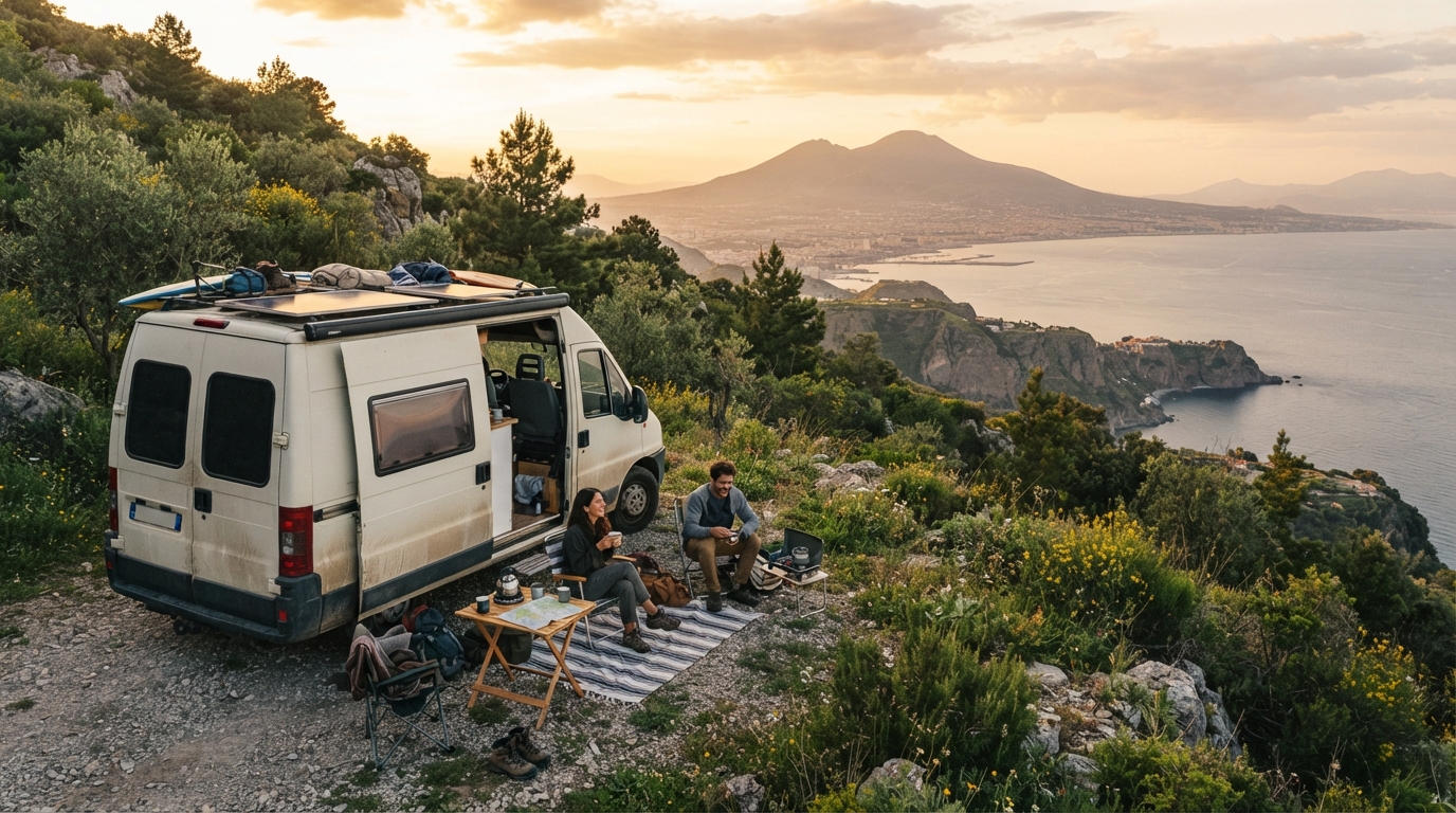 Napoli Roundtrip - The Amalfi to Rome Route — national park landscape