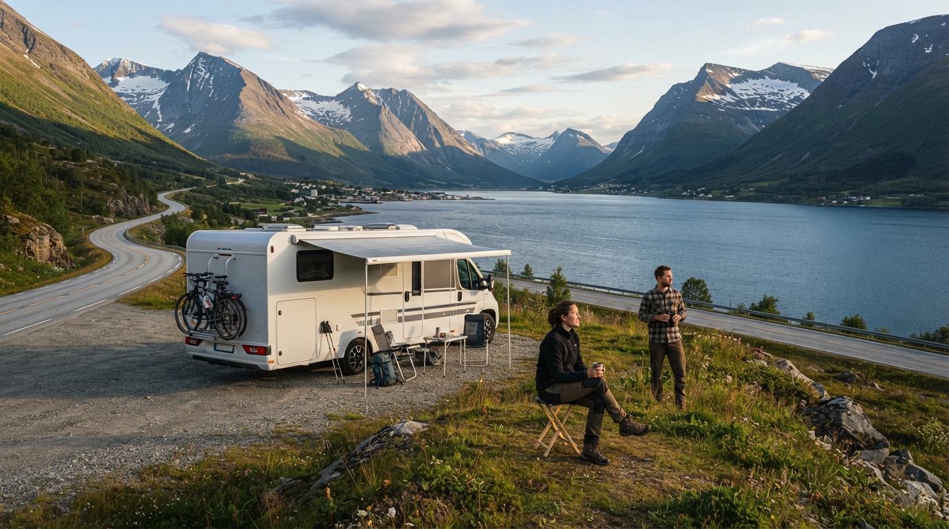 Narvik Round trip - The Ultimate Arctic Fjord Road Trip — Narvik RV road trip landscape