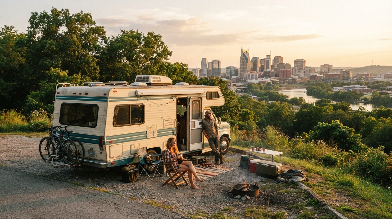 Nashville to Seattle - The Oregon Trail — Nashville RV road trip landscape