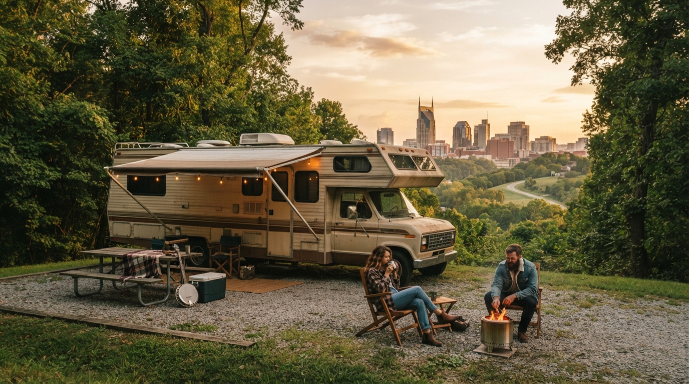 Nashville to Tampa — Nashville RV road trip landscape