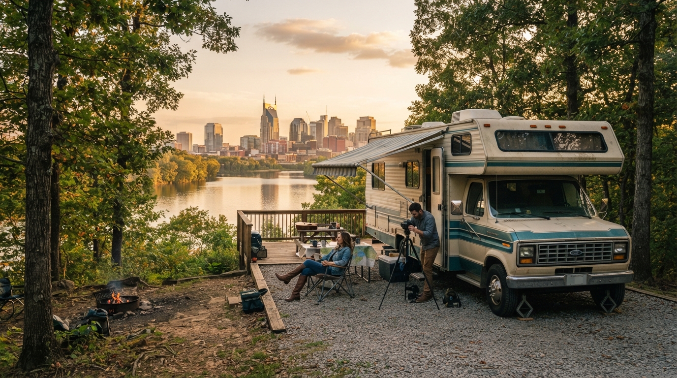 Nashville to Minneapolis — Nashville RV road trip landscape