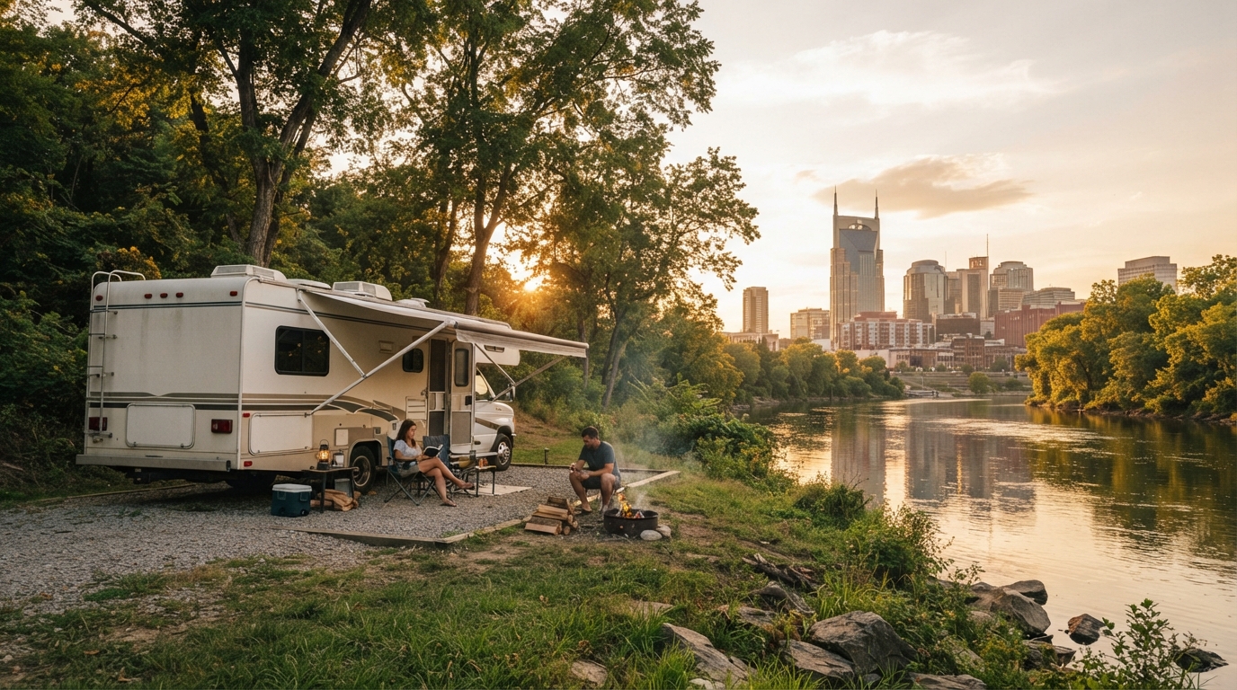 Nashville to Bozeman - including the Yellowstone — Nashville RV road trip landscape