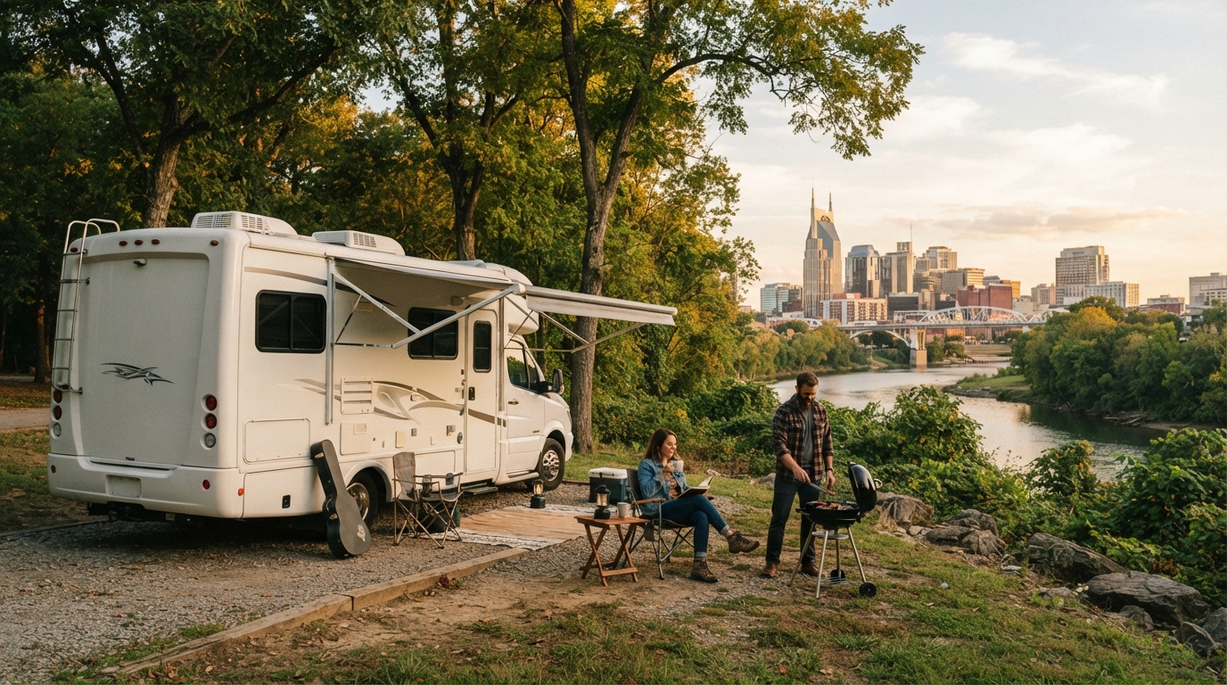 Nashville to Houston- Blues Highway and more — Nashville RV road trip landscape
