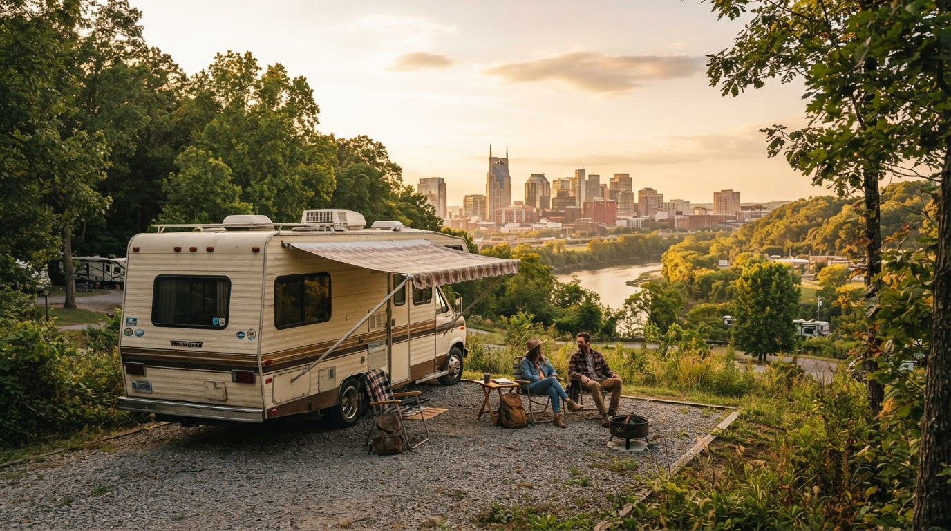 Nashville Roundtrip - North East — Nashville RV road trip landscape