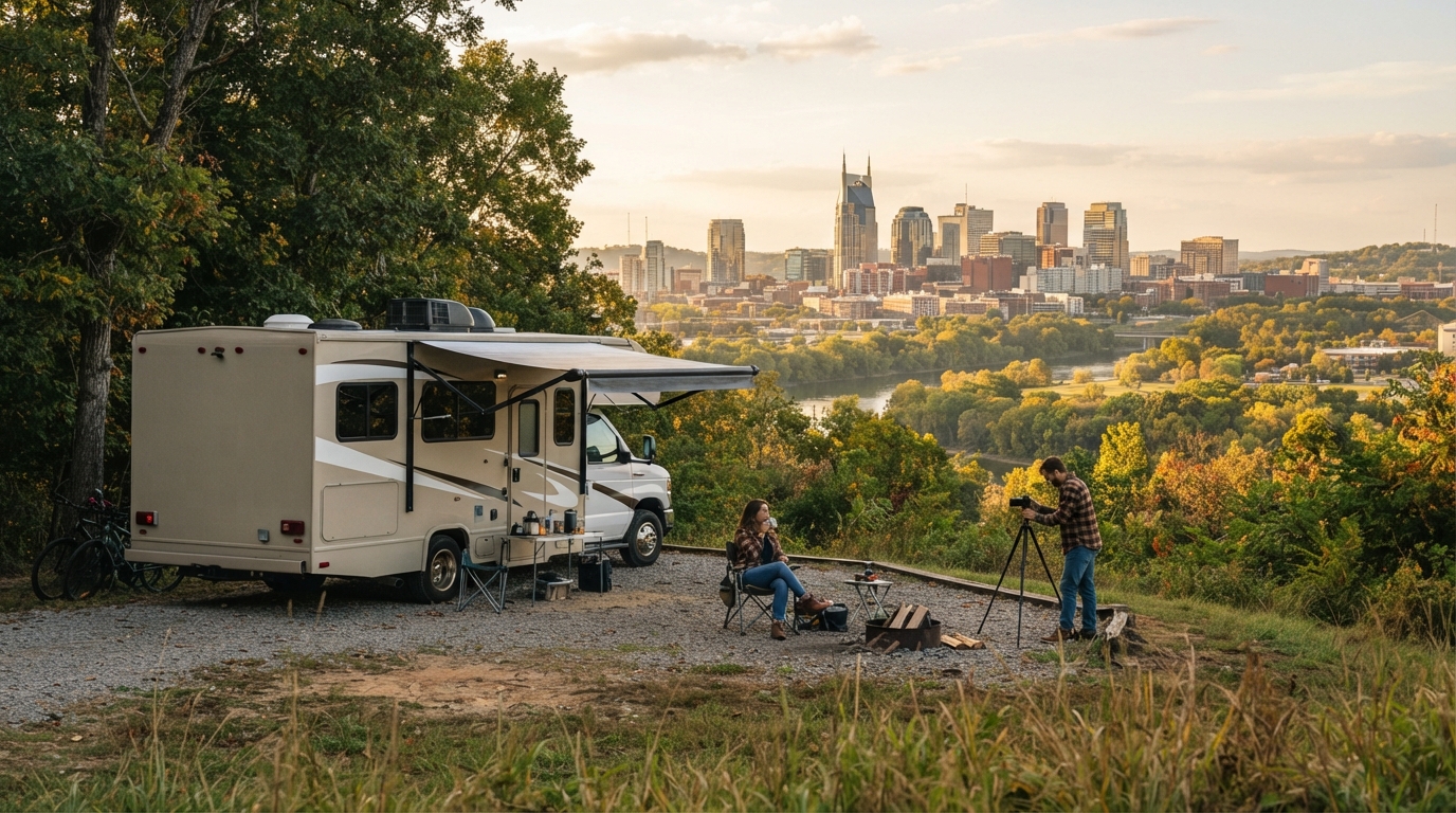 Nashville Roundtrip - North East — Nashville scenic landscape
