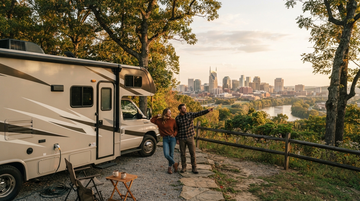 Nashville Roundtrip - North East — Nashville scenic landscape