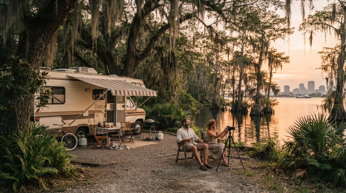 New Orleans to Atlanta — New Orleans RV road trip landscape