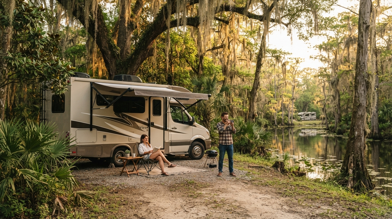 New Orleans to Minneapolis - The Great River Road — New Orleans RV road trip landscape