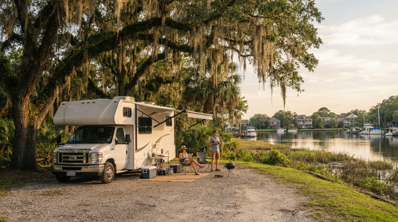New Orleans to Boston — New Orleans RV road trip landscape