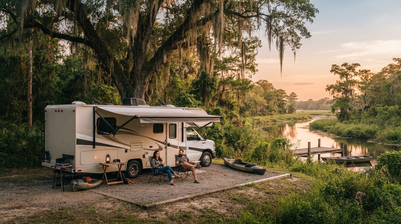 New Orleans to Seattle - including The Grand Canyon and Yosemite — New Orleans RV road trip landscape