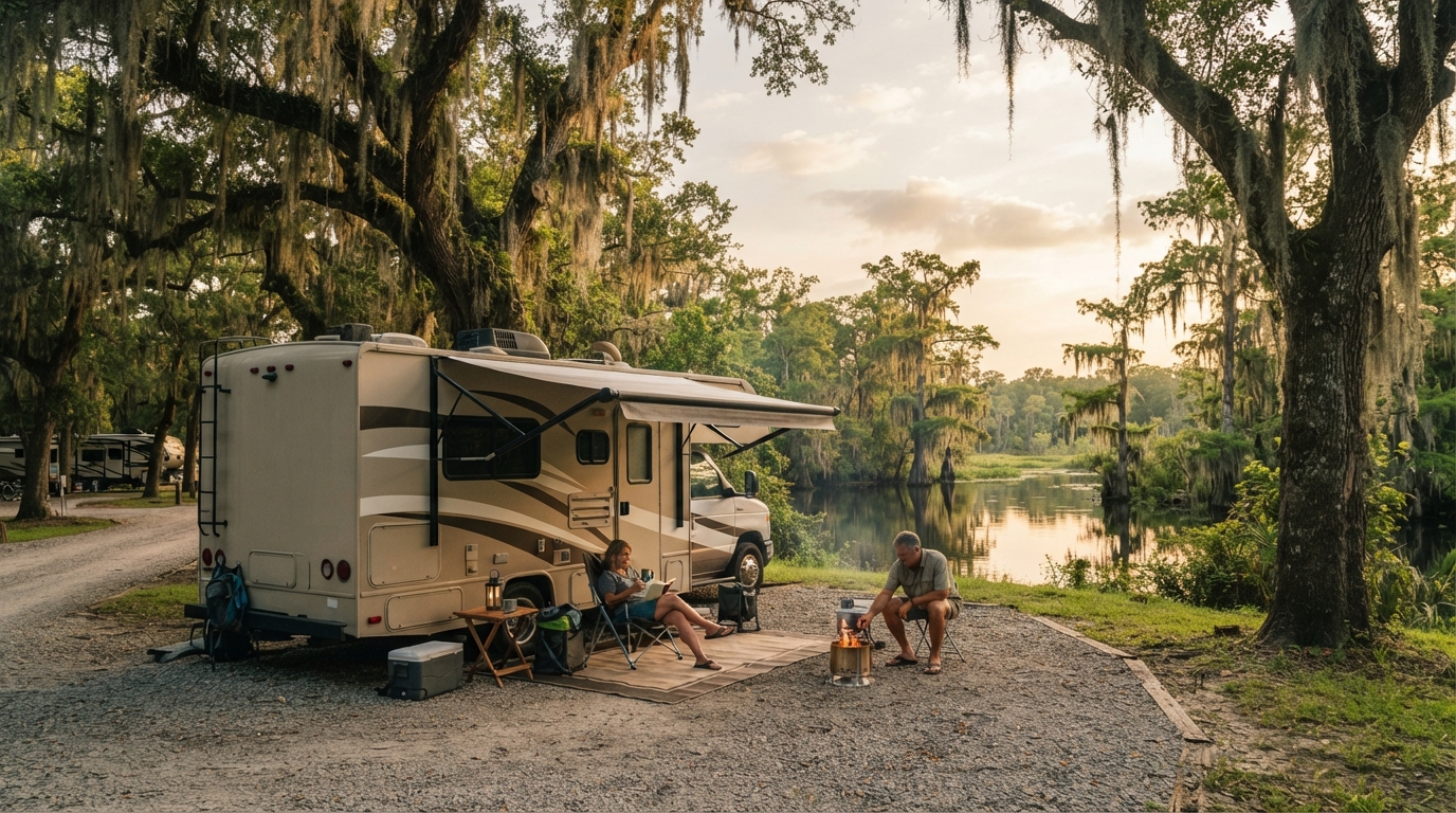 New Orleans to Nashville - Blues Highway — New Orleans RV road trip landscape