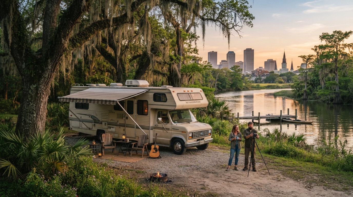 New Orleans roundtrip - Southern States Sojourn — New Orleans scenic landscape