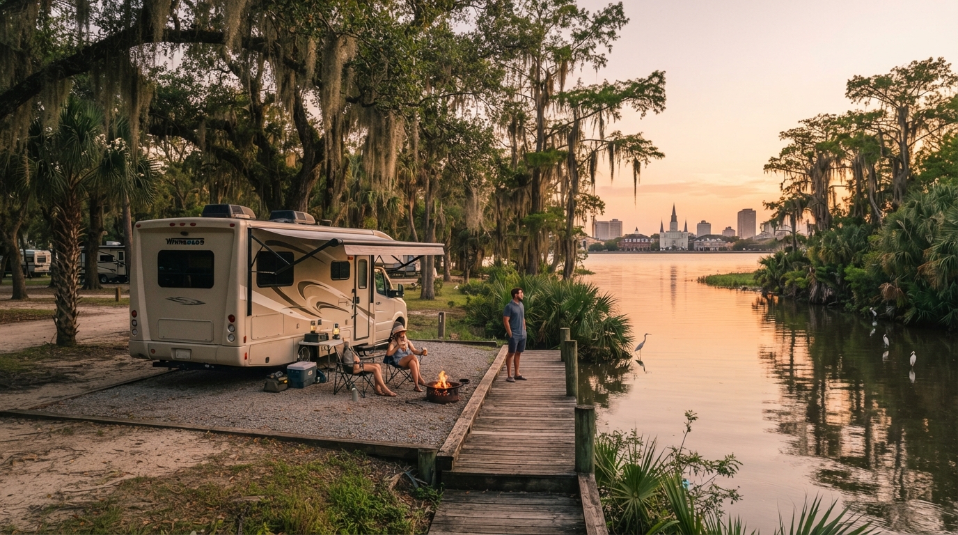 New Orleans Roundtrip - North — New Orleans scenic landscape