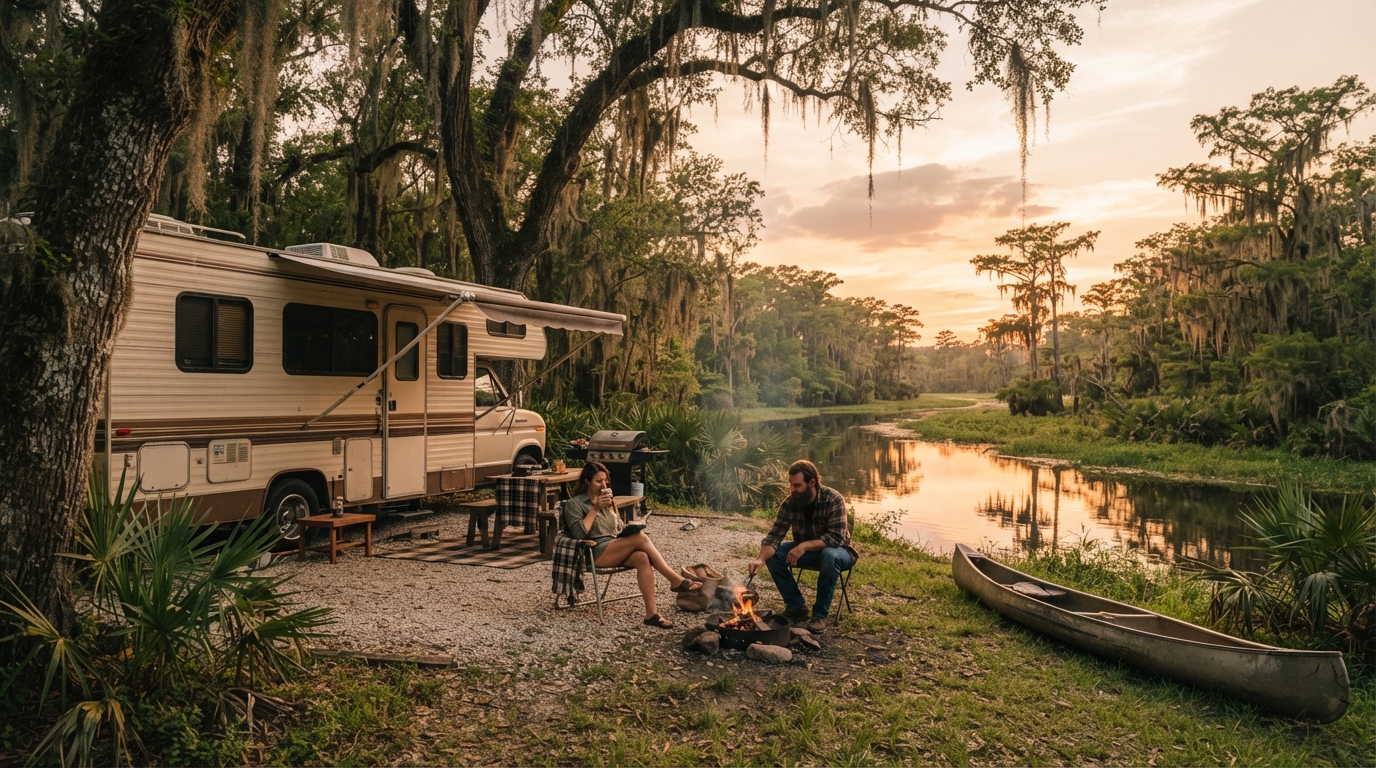New Orleans roundtrip - A Journey through History and Culture in the Deep South — New Orleans scenic landscape