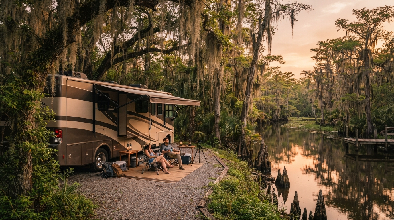 New Orleans roundtrip - Southern States Sojourn — national park landscape