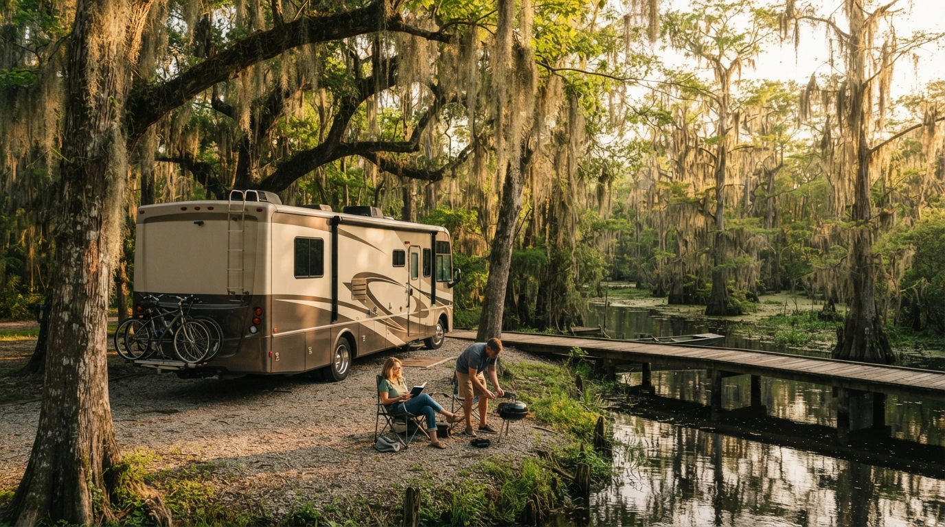 New Orleans to Dallas — national park landscape