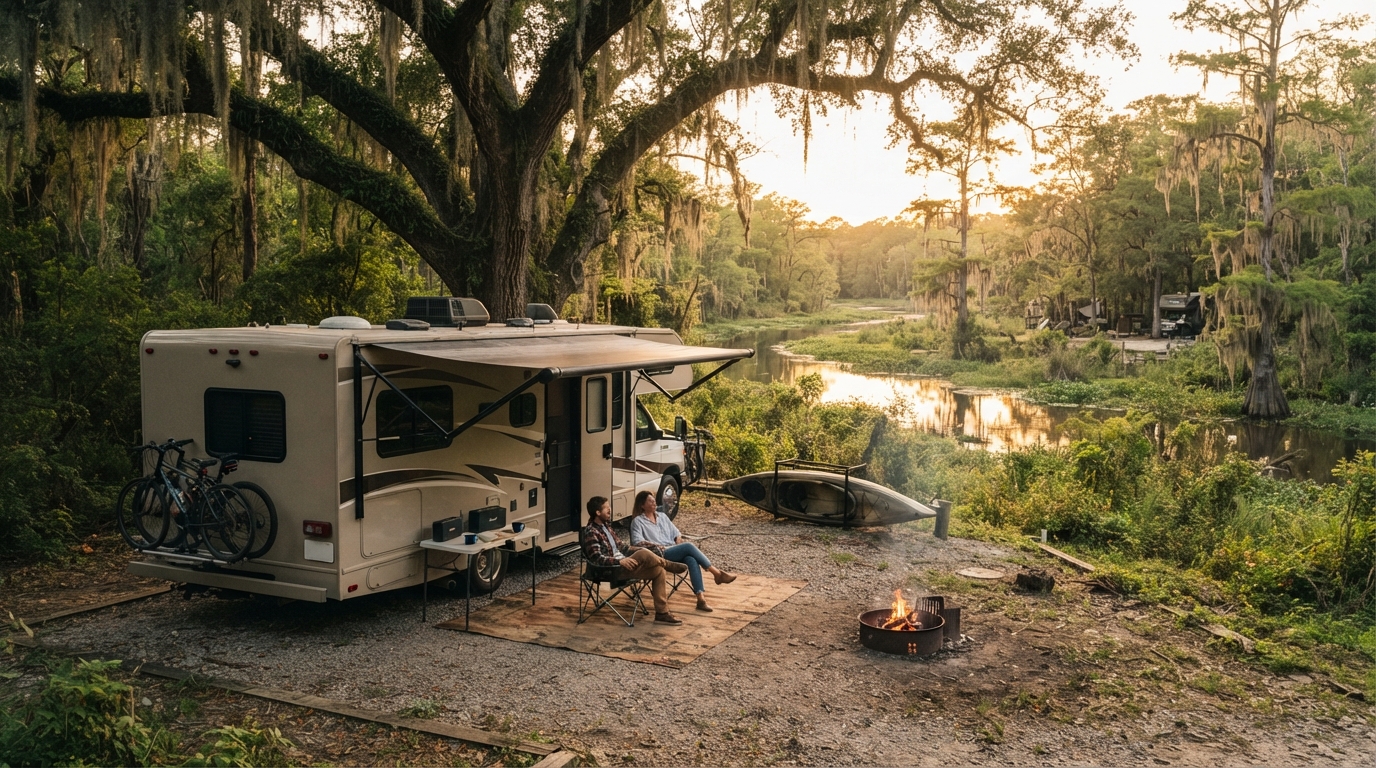 New Orleans to Miami — national park landscape