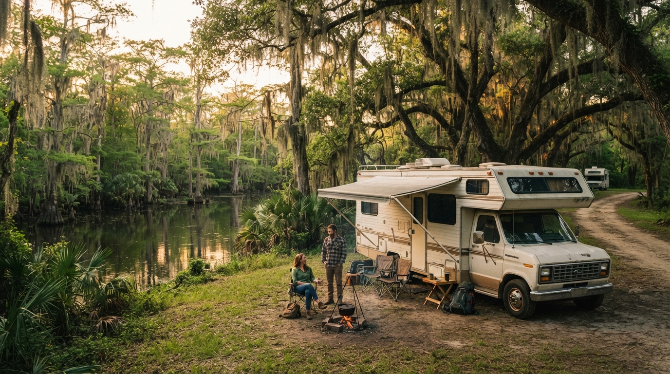New Orleans to Boston — national park landscape