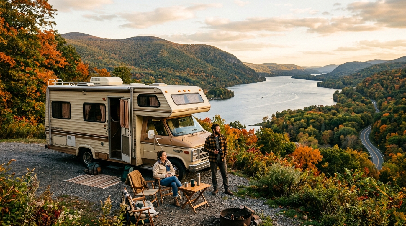 New York to Los Angeles - Via Route 66 — New York RV road trip landscape