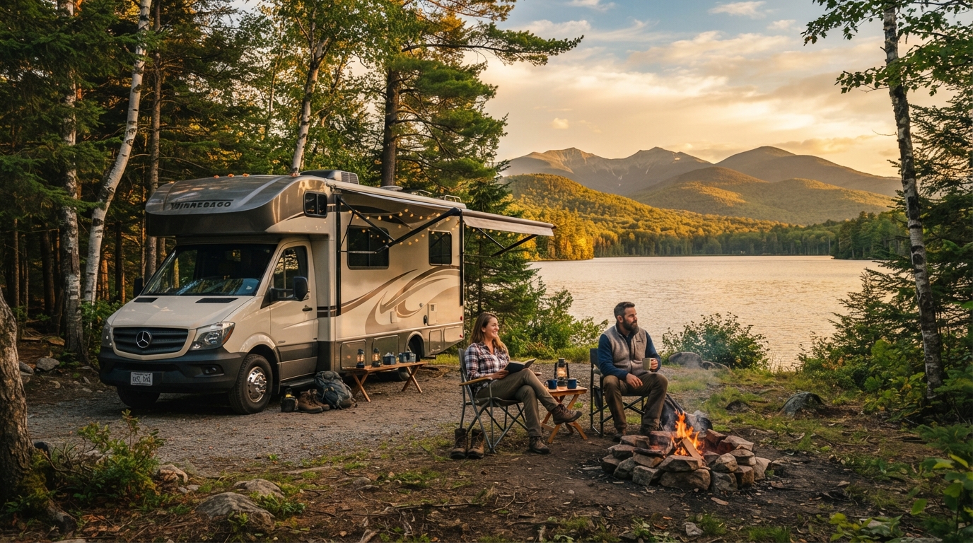 New York Roundtrip - Ultimate Atlantic Masterpiece — New York RV road trip landscape
