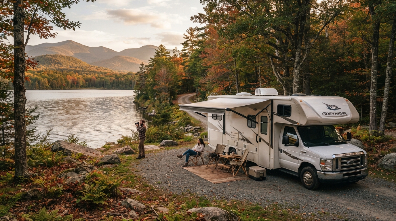 New York Roundtrip - Incl. Niagara falls — New York RV road trip landscape