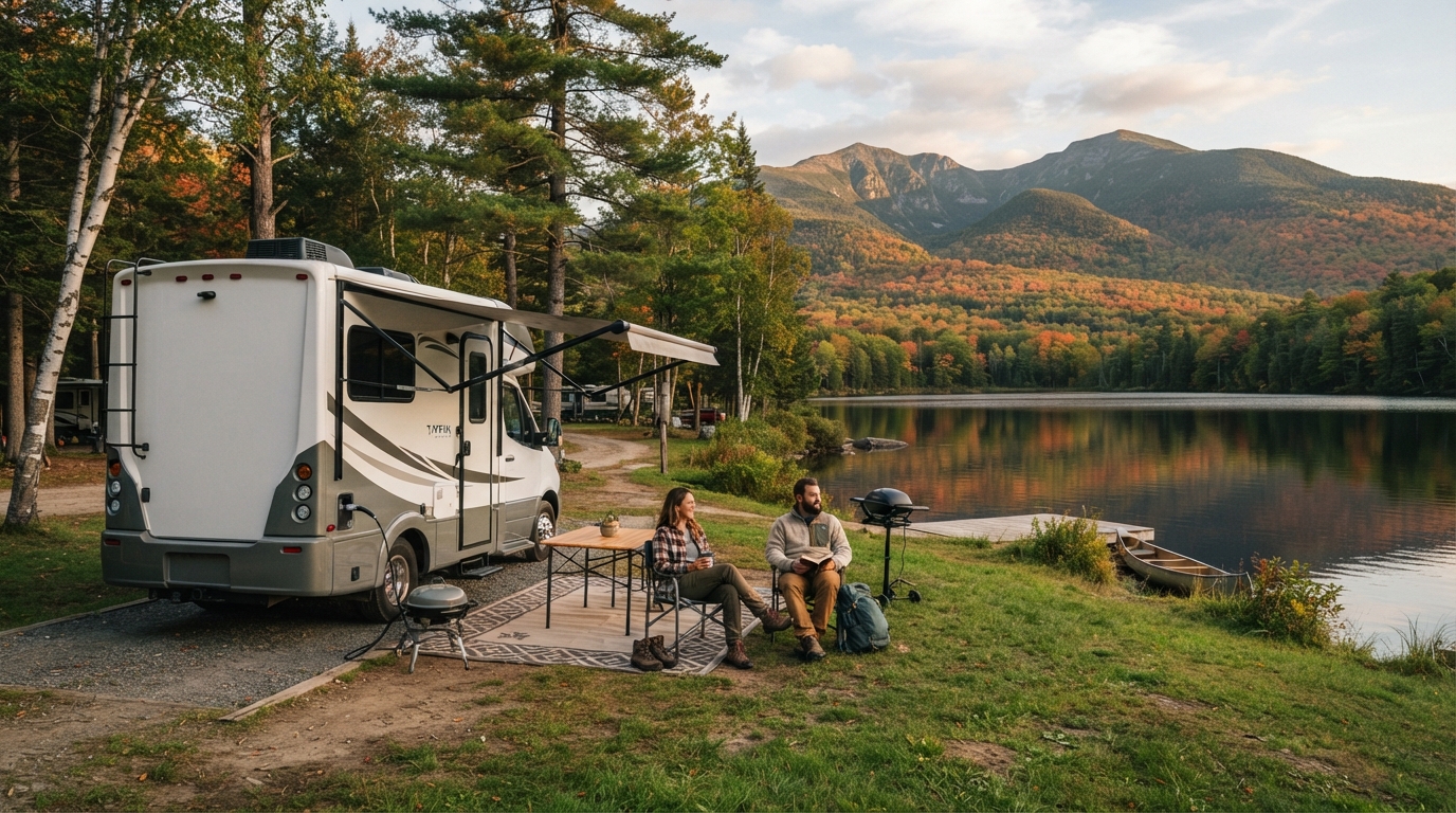 New York to Orlando - the Grandpa's stick — New York RV road trip landscape