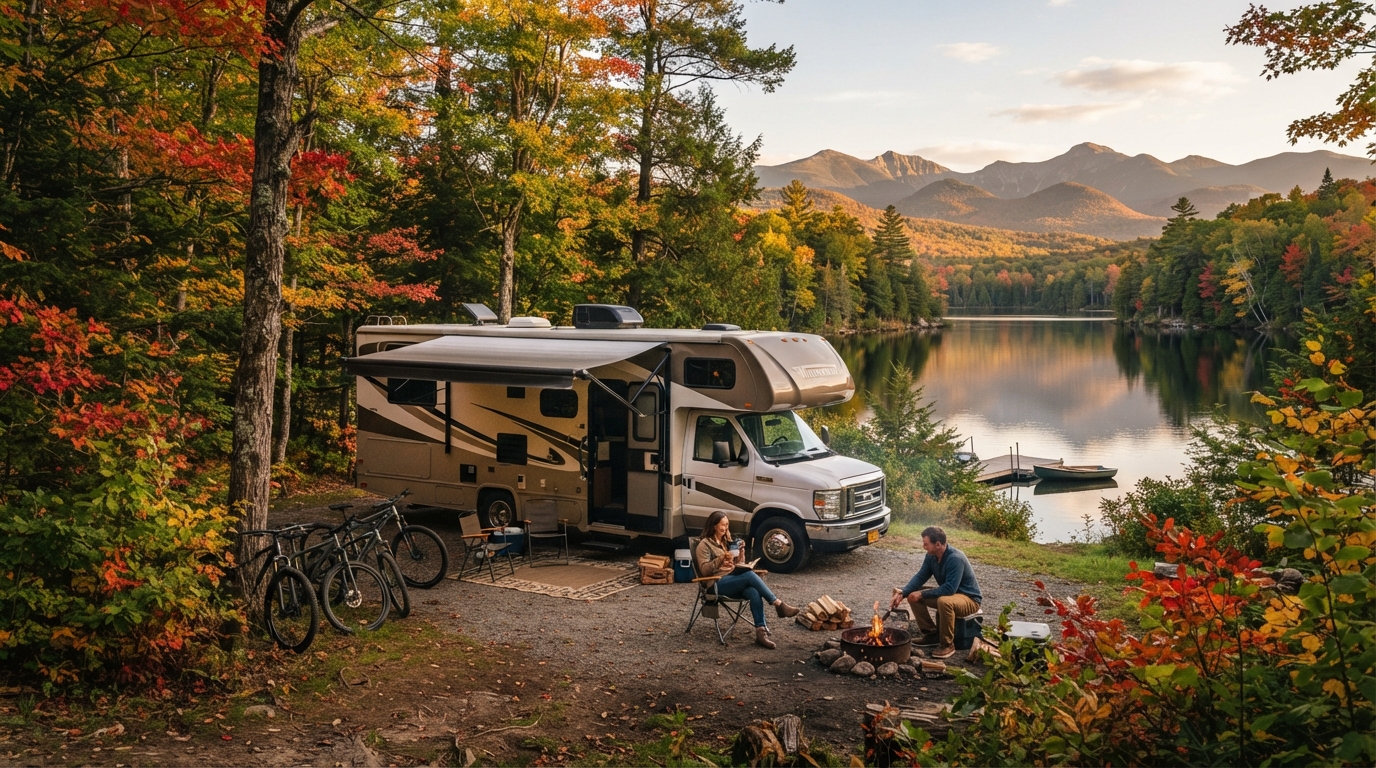 New York to Chicago - Including Niagara Falls — New York RV road trip landscape