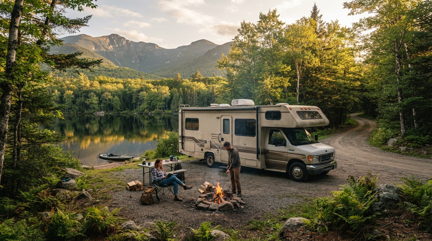 New York to Orlando - the Grandpa's stick — New York RV road trip landscape