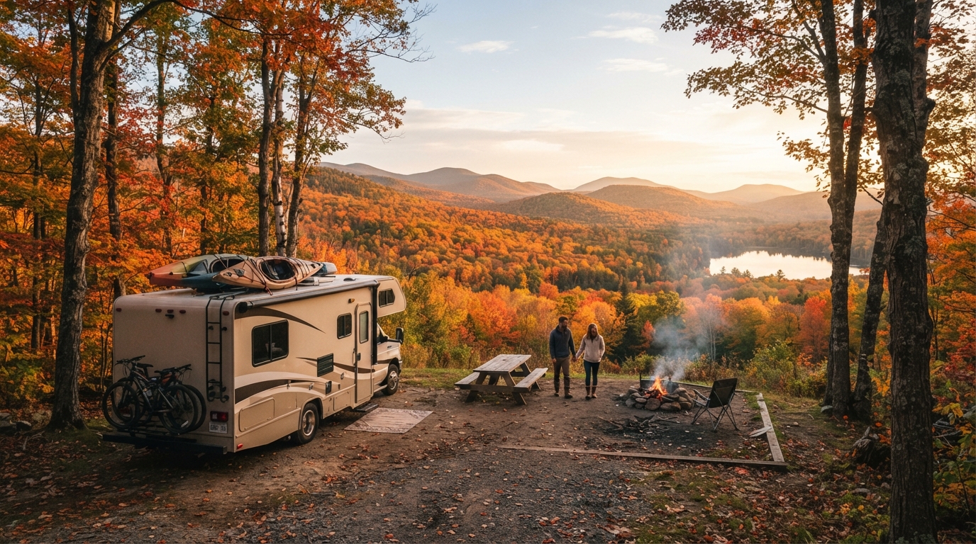 New York round trip (south) - Wild Rides and Winding Roads: An RV Journey through the Mid-Atlantic and Appalachians — New York scenic landscape