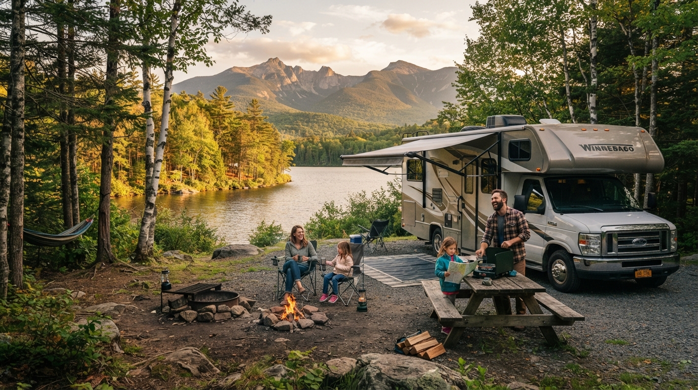 New York Roundtrip - Upstate New York Incl. Niagara falls — New York scenic landscape