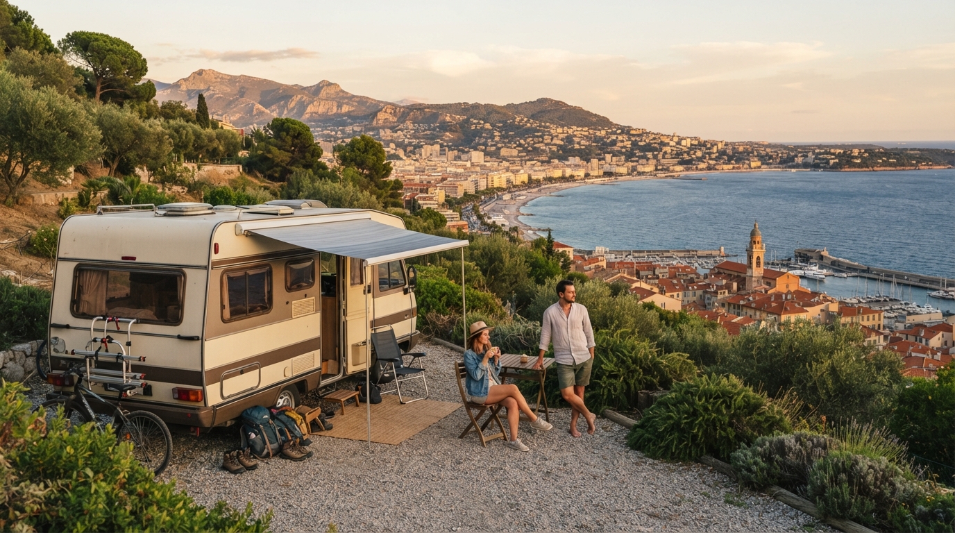 Nice Roundtrip - French Riviera Odyssey — Nice scenic landscape