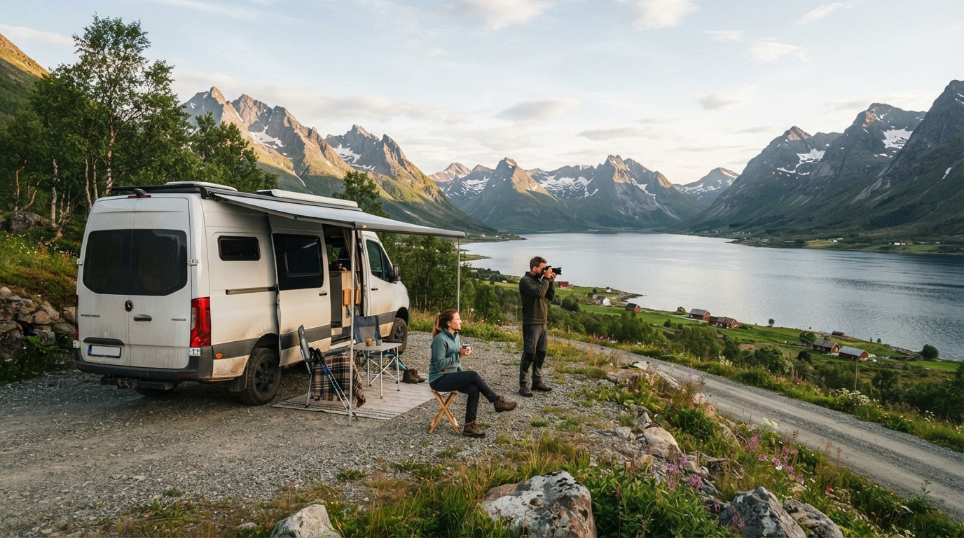 Nordkjosbotn Round trip  - Legends of the North — Nordkjosbotn RV road trip landscape