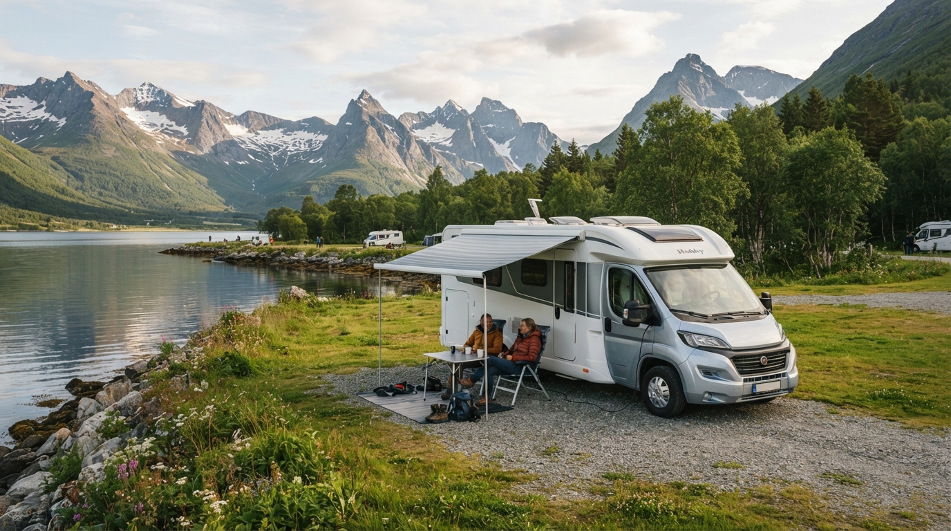 Nordkjosbotn Round trip  - The Ultimate Nordkjosbotn — campground with a motorhome