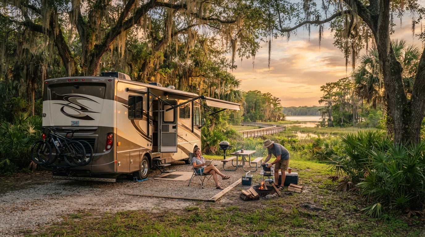 Orlando to Boston: Journey Along the East Coast — Orlando RV road trip landscape