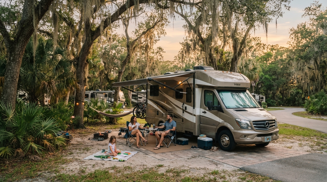 Orlando Roundtrip - Incl. New Orleans — Orlando RV road trip landscape
