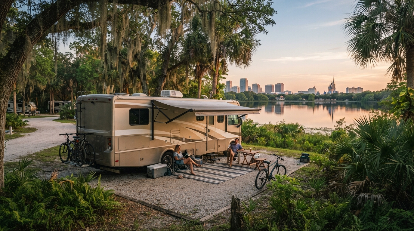 Orlando to Nashville — Orlando RV road trip landscape