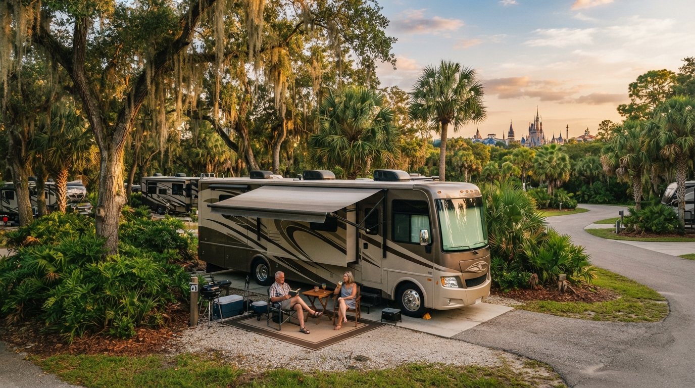 Orlando Round trip - South — Orlando RV road trip landscape