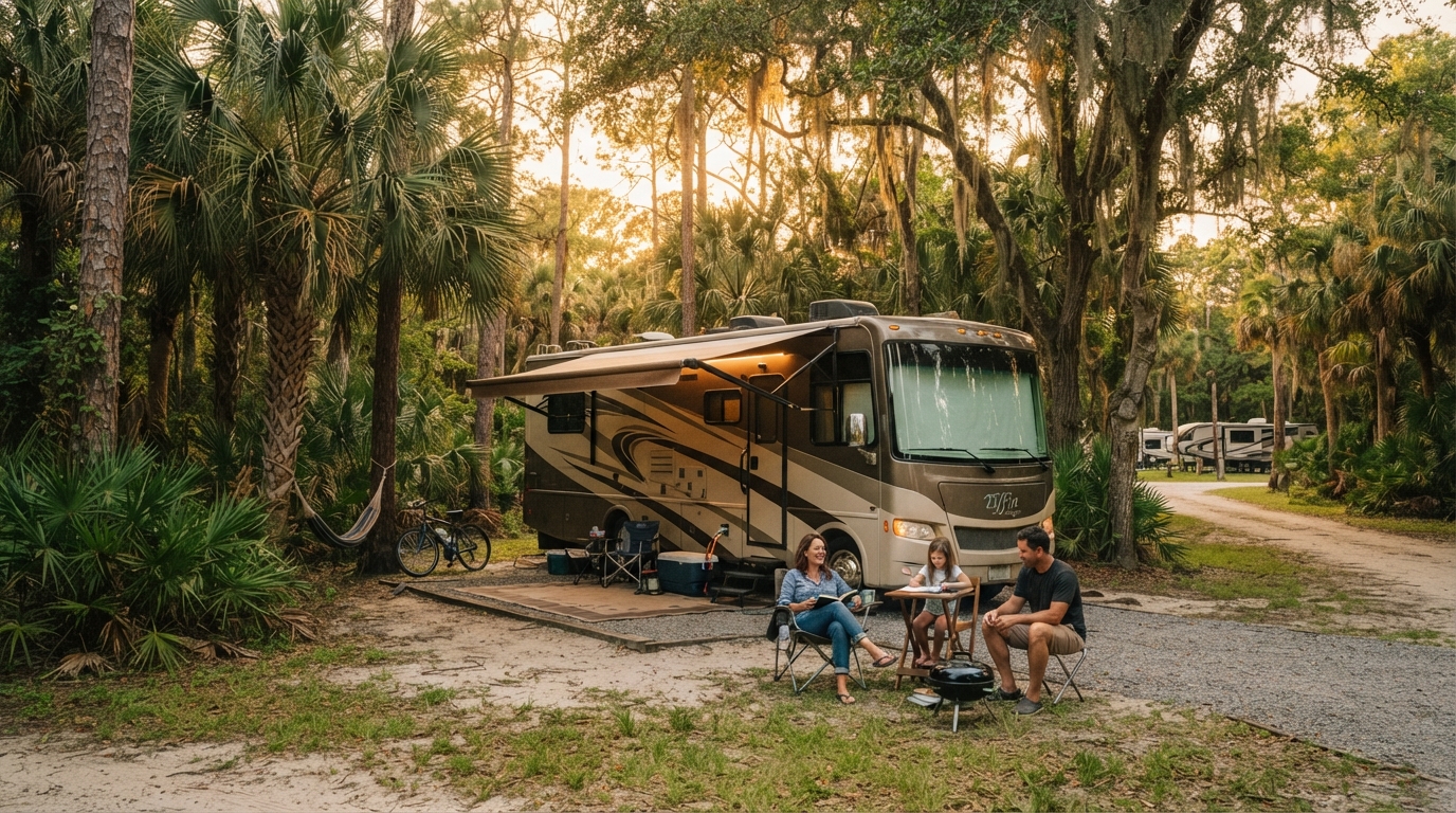 Orlando to Seattle - The Great American Roadventure — Orlando RV road trip landscape
