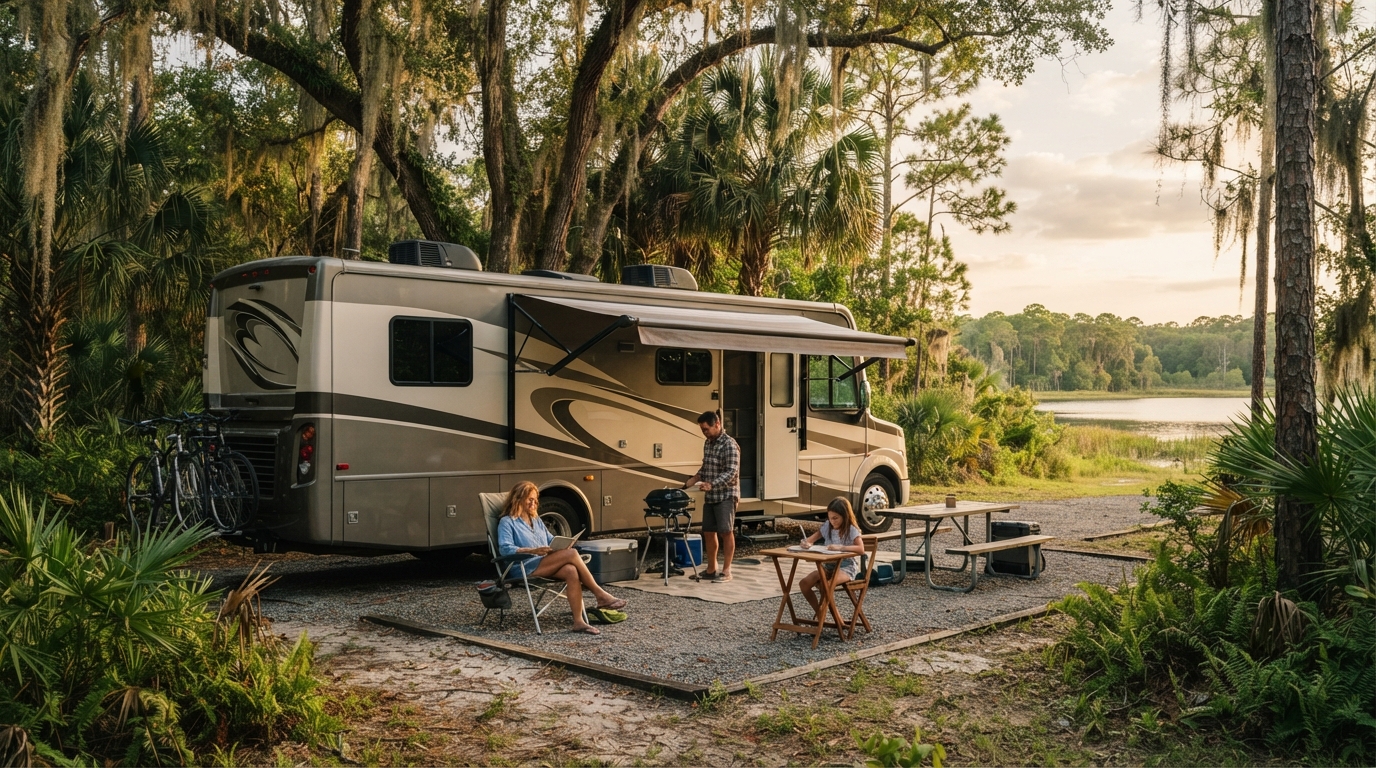 Orlando to Billings — Orlando RV road trip landscape