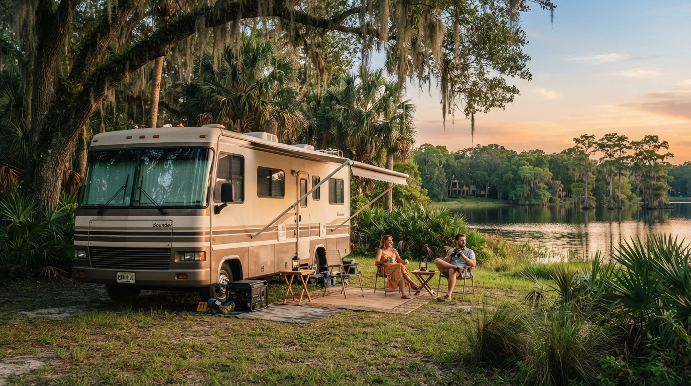 Orlando to Dallas — Orlando RV road trip landscape