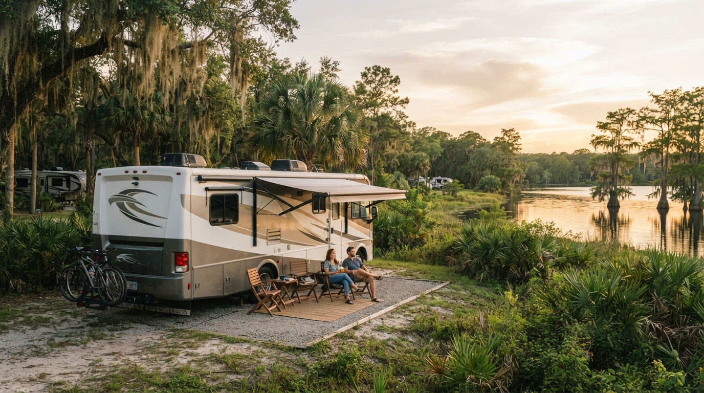 Orlando to Las Vegas: East Coast to West Coast RV Voyage — Orlando RV road trip landscape