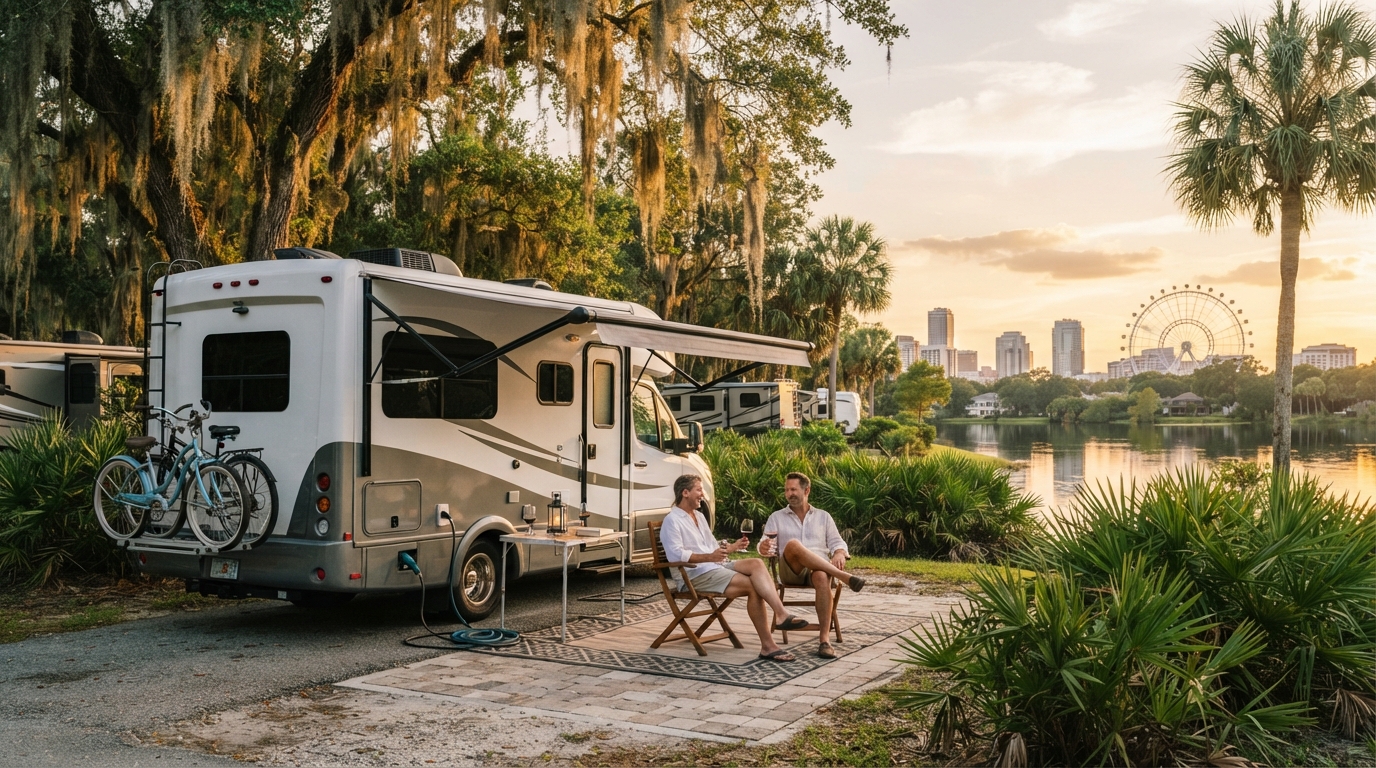 Orlando to Washington DC — Orlando RV road trip landscape