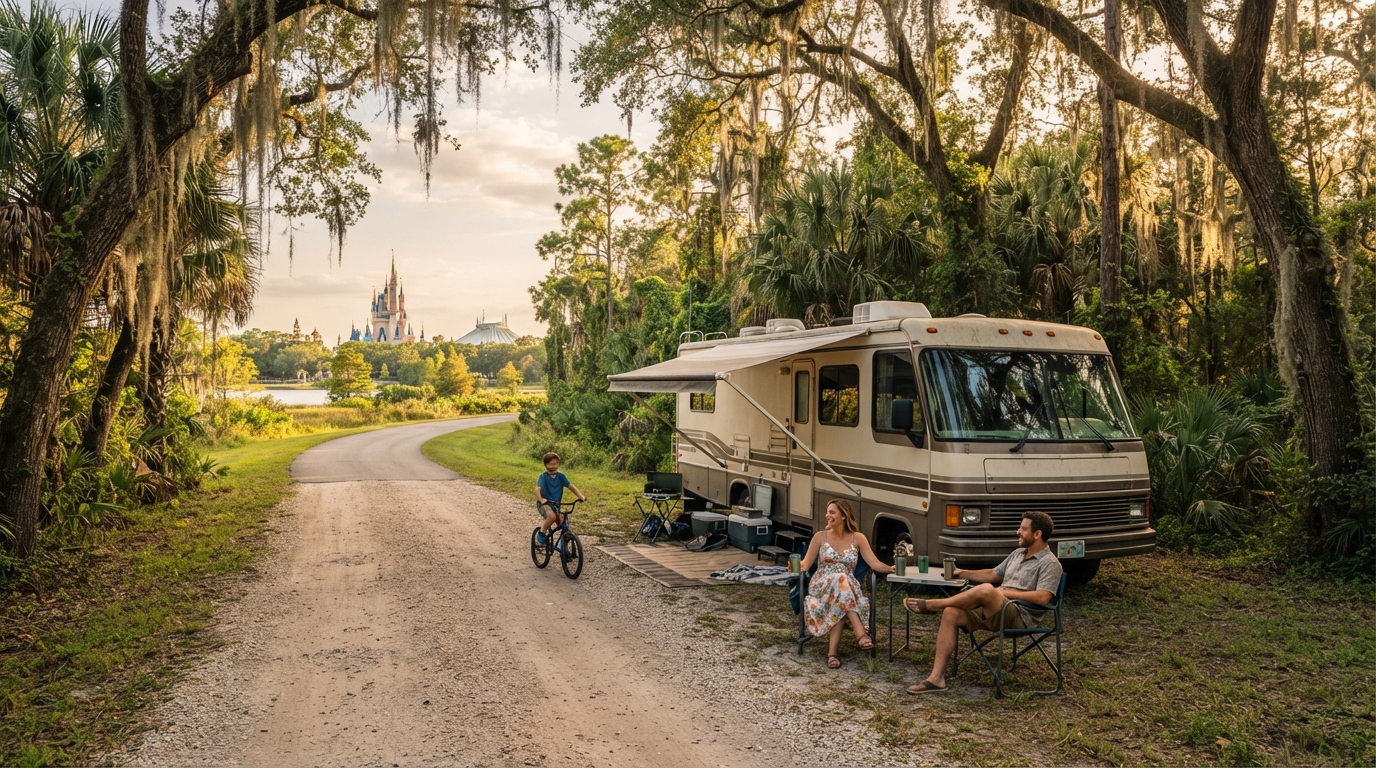 Orlando to Dallas — Orlando RV road trip landscape