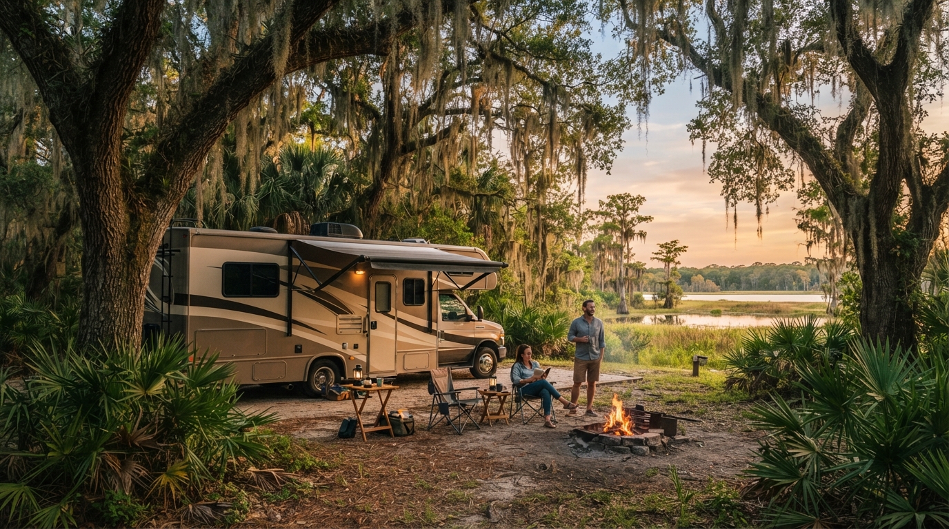 Orlando to Dallas — national park landscape